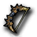 Ranged: a bow icon